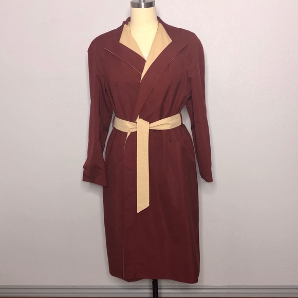 Etienne Aigner Jackets & Blazers - Etienne Aigner Vintage Reversible Trench Coat